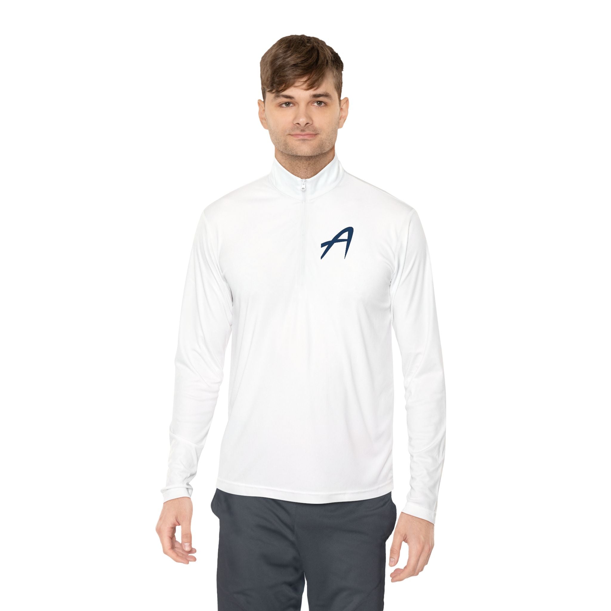 Stylish Unisex Quarter-Zip Pullover - Perfect for Active Lifestyle